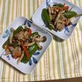 yesmama's cooksnap of when they made 鶏肉とししとうのコチュジャン炒め♬.