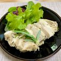 ぽろっとＱちゃん's cooksnap of when they made 鶏胸肉で簡単蒸し鶏♪　ハーブチキン.