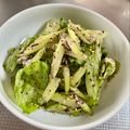 azbjbn's cooksnap of when they made ☆レタスとセロリの爽やかゆかり和え〜♪.