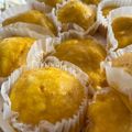 lucky2000's cooksnap of when they made ふわほわ♡　カボチャの蒸しパンケーキ♪.