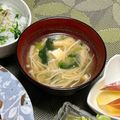 にきけん's cooksnap of when they made 大豆と野菜のお味噌汁.