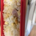 あゆたっくん's cooksnap of when they made 朝食やお弁当に☆油不要☆炒飯風おにぎり.