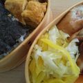 子供たちは将棋に夢中's cooksnap of when they made 簡単弁当に☆キャベツと沢庵和えただけ～.