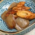 yummy?'s cooksnap of when they made ちくわとこんにゃくの照り焼き【脂質1g】.