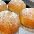 まめたん's cooksnap of when they made 全粒粉ソフトパン☆ふわふわです.