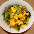 SEIKOREAN's cooksnap of when they made ターサイと豚バラのオイスターソース炒め.