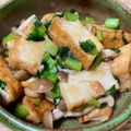 ＋SUN3's cooksnap of when they made 簡単♪厚揚げとしめじの生姜甘辛炒め.