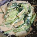 オデッタ's cooksnap of when they made ☺簡単☺トロトロたまご小松菜☺.