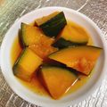 moidixmois's cooksnap of when they made レンジでできるかぼちゃの煮物.