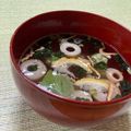 ビートルズ食堂's cooksnap of when they made 即席のお吸い物をワンランク上の味に✨.