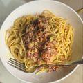 きしうま's cooksnap of when they made ニンニクと卵のパスタ.