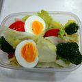 クック3N0VKO☆'s cooksnap of when they made ゆで卵とブロッコリーのサラダ.