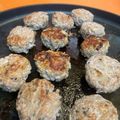 やよい・M's cooksnap of when they made 豚ひき肉とモヤシのつくね焼き.