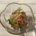 lemoﾈｲﾄﾞ's cooksnap of when they made きゅうりとカニカマの梅かつお和え.