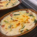 pippi22☆'s cooksnap of when they made 熱々♡簡単ほうれん草ウインナーグラタン.