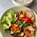 yu🐓's cooksnap of when they made すぐできる冷蔵庫にあるもの野菜で焼き肉丼.