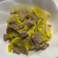 クックWLV5DR☆'s cooksnap of when they made 白菜の塩味煮.