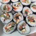 そらてんママ's cooksnap of when they made おすすめ！　我が家の＊キムパプ（キンパ）.