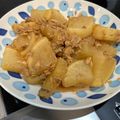 ٩(^‿^)۶'s cooksnap of when they made じゅわっと味しみ☆ツナ大根.