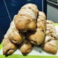 kazumiharu's cooksnap of when they made 胡桃とレーズンのライ麦パン♡ノアレザン.