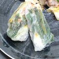 natsukori's cooksnap of when they made ライスペーパー★豚ニラカリカリ揚げ★弁当.