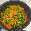 りさぴょん♩。○'s cooksnap of when they made お弁当にも♪ピーマンと人参の簡単きんぴら.