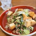 こうせぃ's cooksnap of when they made 厚揚げキャベニラ甘辛炒め☆.