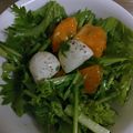 クックK147Q1☆'s cooksnap of when they made わさび菜と夏みかんのサラダ.