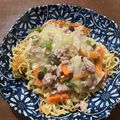 ちゃとぷうさん's cooksnap of when they made 【余った野菜で簡単】あんかけかた焼きそば.