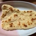 ぱんだんす's cooksnap of when they made すかすかナンとふわふわもっちりナン.