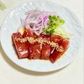 コムギ大好き's cooksnap of when they made 手軽な一品【韓国風鮪の漬け】.