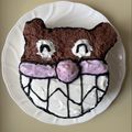 sakura_pnk's cooksnap of when they made 着色料なし！バイキンマン★ケーキ.