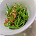 フリージア♬'s cooksnap of when they made ピーマンとじゃこ桜えびのささっと炒め♪.