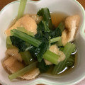 クックHDP0M2☆'s cooksnap of when they made 小松菜と揚げの煮物.