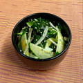 島子☆'s cooksnap of when they made 簡単！韓国風！きゅうりとわかめのサラダ！.