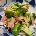 アクティー☆€€€€'s cooksnap of when they made ☆ブロッコリーとベーコンのにんにく炒め☆.