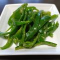クックK5ZB4Q☆'s cooksnap of when they made レンチンで簡単☆ピーマンナムル.