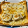 ★なみ☆'s cooksnap of when they made ゆで卵のチーズ柚子胡椒トースト.