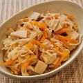 あーこ姐's cooksnap of when they made 作り置き♡高野豆腐と切り干し大根の煮物.