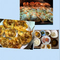 ☆あさ's cooksnap of when they made 餃子の皮とミートソースでピザ風♪.