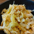 ばたみそーぱん☆'s cooksnap of when they made 大量消費♪キャベツと油揚げの胡麻和え.