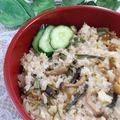 クックHG9V8Y☆'s cooksnap of when they made 山菜とツナの炊き込みご飯.