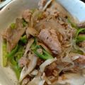 ばたみそーぱん☆'s cooksnap of when they made 白飯すすむ❊ピーマンと椎茸の中華春雨炒め.