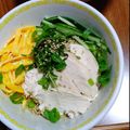 ふぐぅ～'s cooksnap of when they made 胸肉ゆで鶏（下準備なし・湯に浸すだけ）.