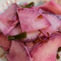 ぷーのはは's cooksnap of when they made 紫大根の甘酢漬け.