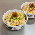 Etsu☆ko's cooksnap of when they made 椎茸の旨味で☆鶏ひき肉の卵とじ丼.