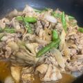 やよい・M's cooksnap of when they made 簡単、豚とインゲンのスタミナ炒め.