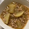 ☆ともよレシピ☆'s cooksnap of when they made 大根とひき肉の煮物.