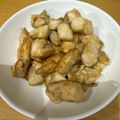 ママメイン！時々子供's cooksnap of when they made 鶏むね肉が柔らかい！焼き鳥風ゆず胡椒焼き.