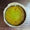 trinity001's cooksnap of when they made 実は超簡単☆抹茶のベイクドチーズケーキ.